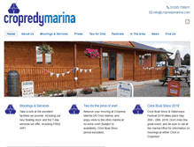 Tablet Screenshot of cropredymarina.com